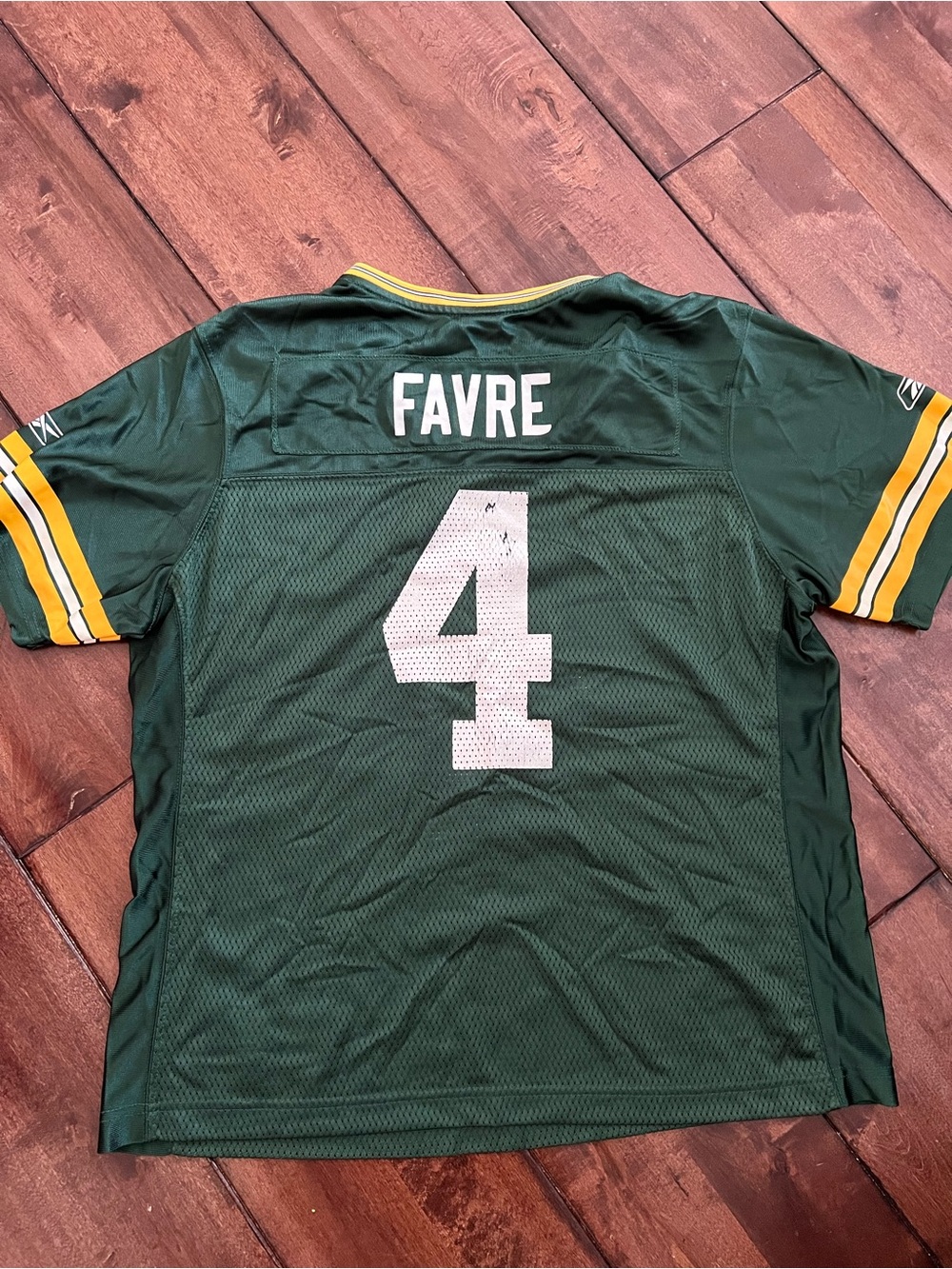 Green Bay Brett Favre #4 Football Jersey - Team Style